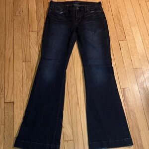 Lucky Brand Women's Dark Indigo Flare Jeans